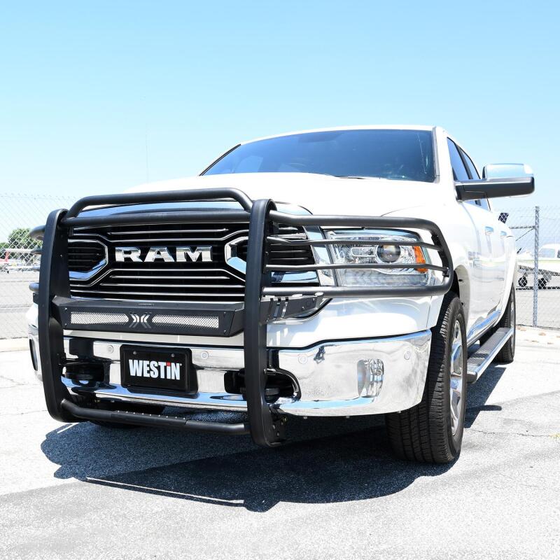 Westin Sportsman X Grille Guard, Textured Black, fits Ram 1500