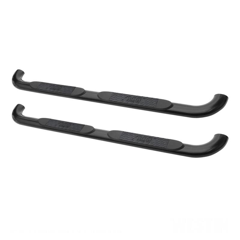 Westin Platinum 4 Oval Nerf Step Bars, Crew Cab, Black, fits Ram 1500