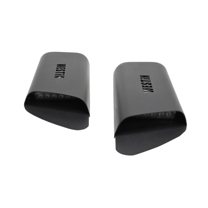 Westin LED Hood Scoops, Textured Black, fits Jeep Wrangler