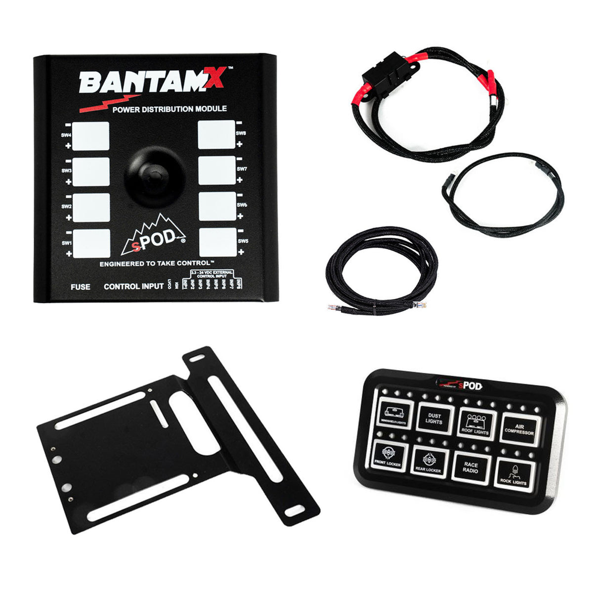 Baja Designs sPOD BantamX HD for Jeep Wrangler JL and Gladiator JT
