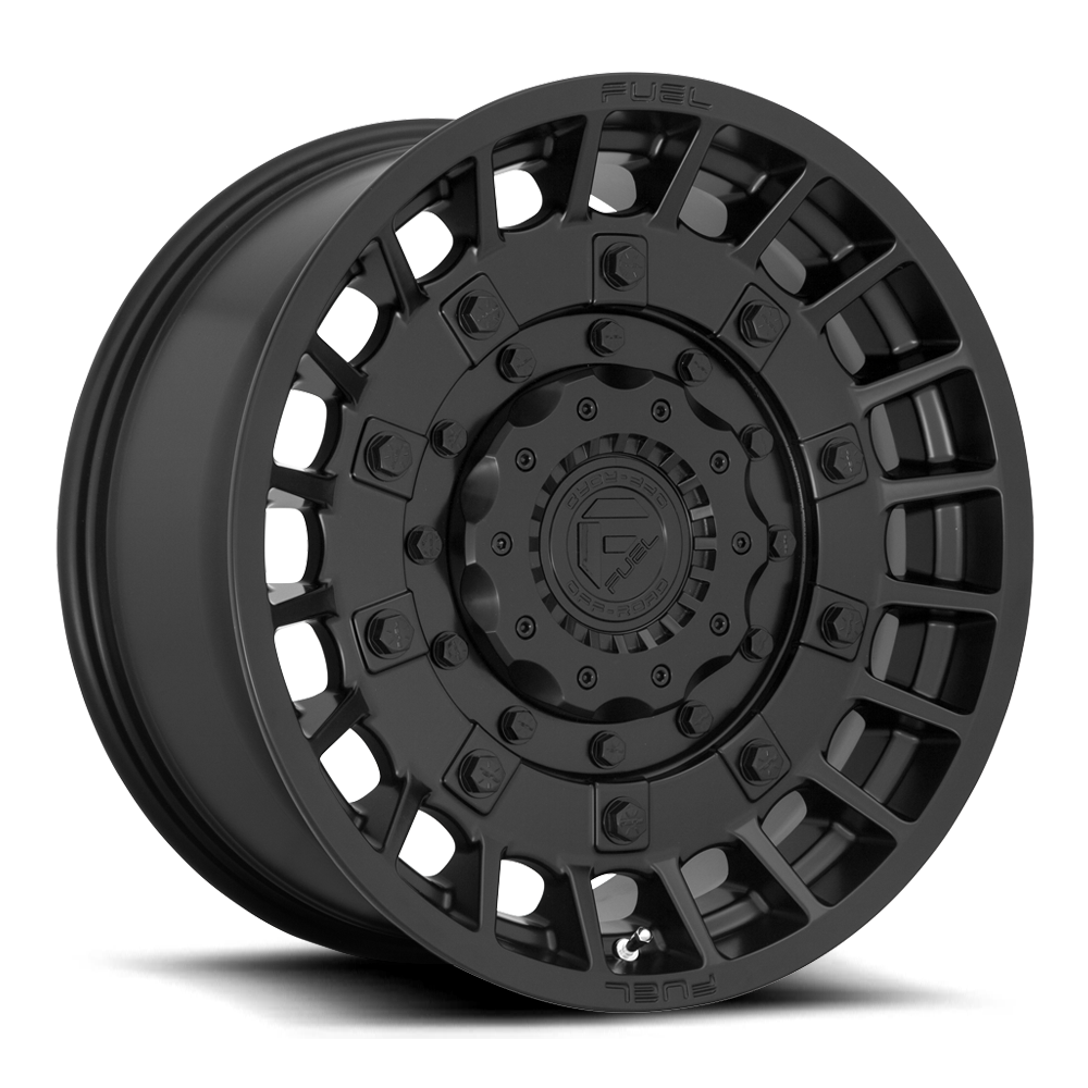 Fuel Militia D725 Matte Black wheel, universal fit