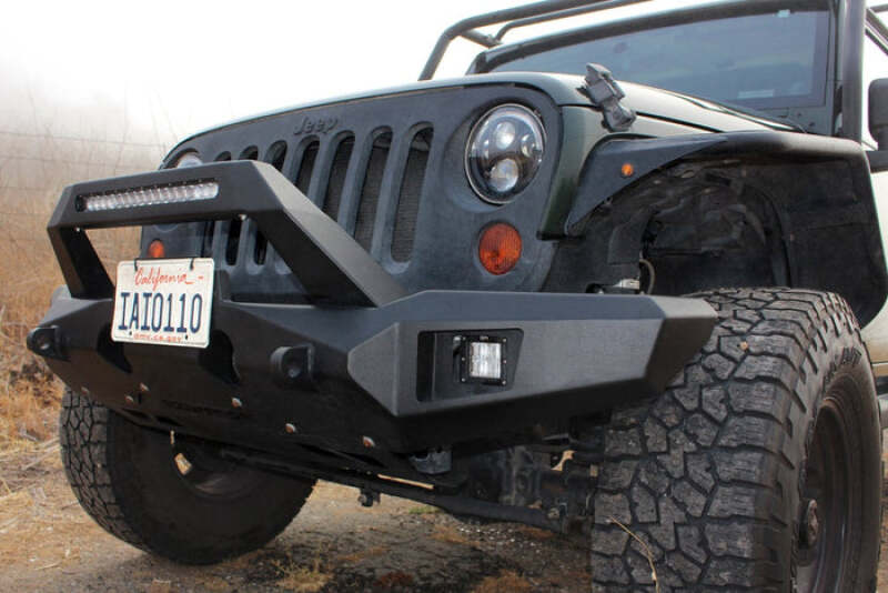 Body Armor 4x4 Orion Full-Width Front Winch Bumper, fits Jeep Wrangler