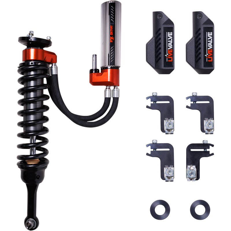 FOX 3.0 Factory Race Live Valve Bypass Coilover Pair (6.85 in. Stroke), fits Ford F-150
