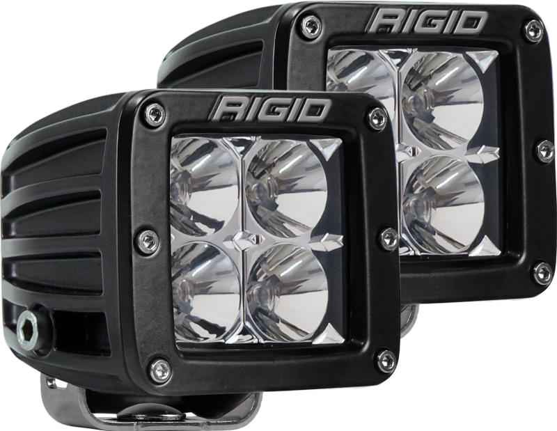 RIGID D-Series PRO LED Pod Pair, Flood