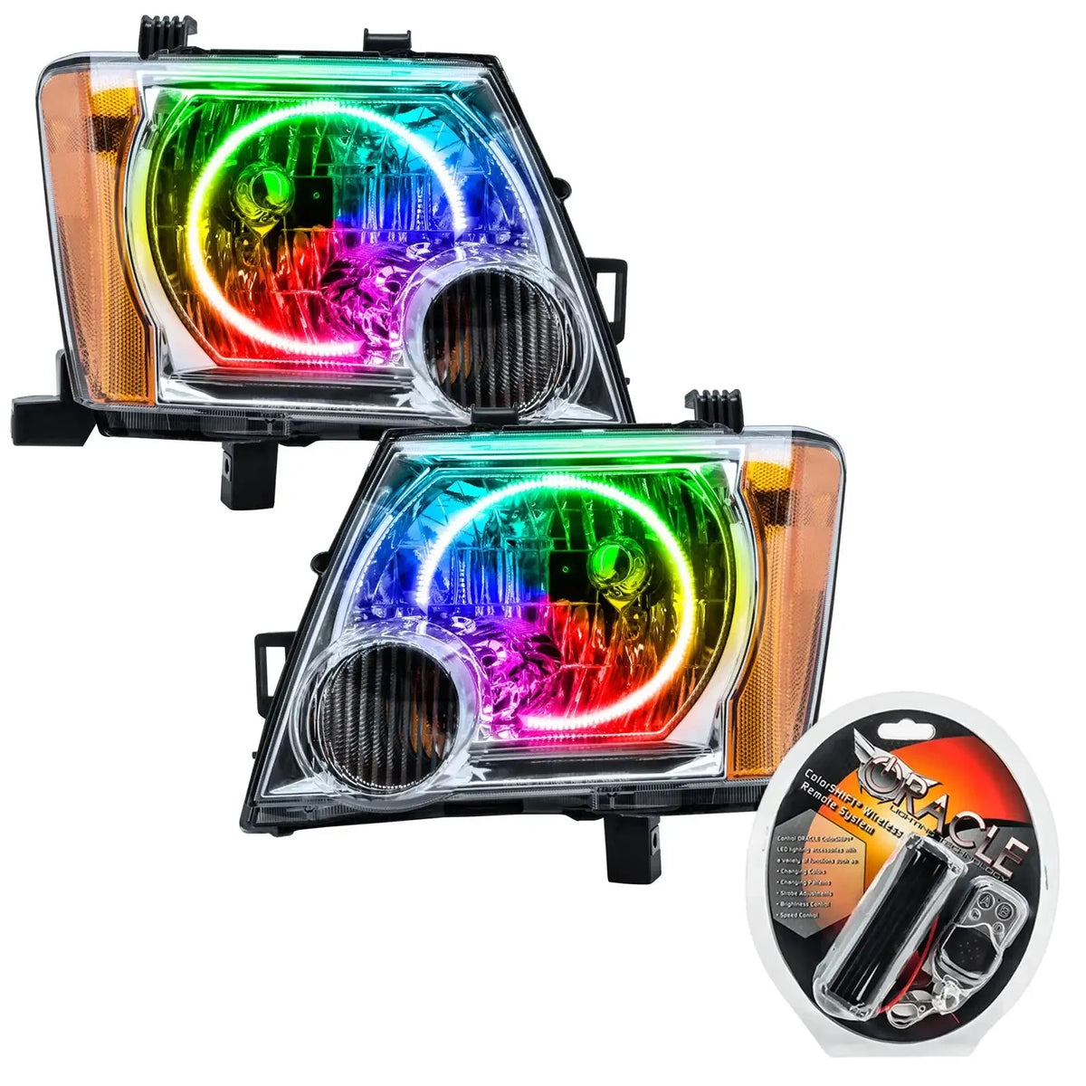 ORACLE Lighting pre-assembled halo headlights for 2005-2014 Nissan Xterra