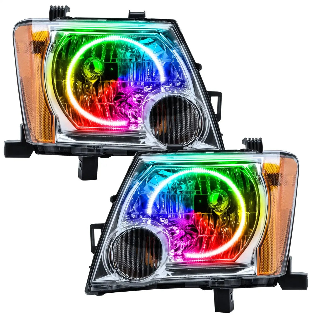 ORACLE Lighting pre-assembled halo headlights for 2005-2014 Nissan Xterra