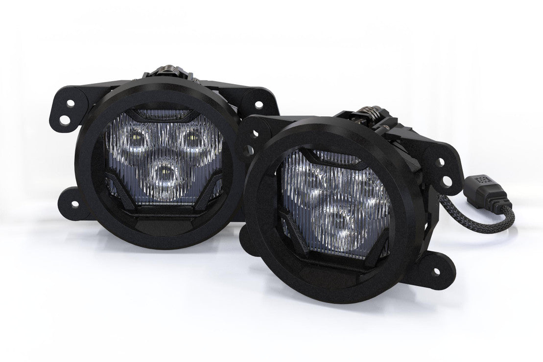 Faros antiniebla LED Morimoto 4Banger para Jeep JL/JT