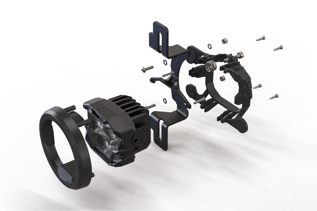 Faros antiniebla LED Morimoto 4Banger para Jeep JL/JT