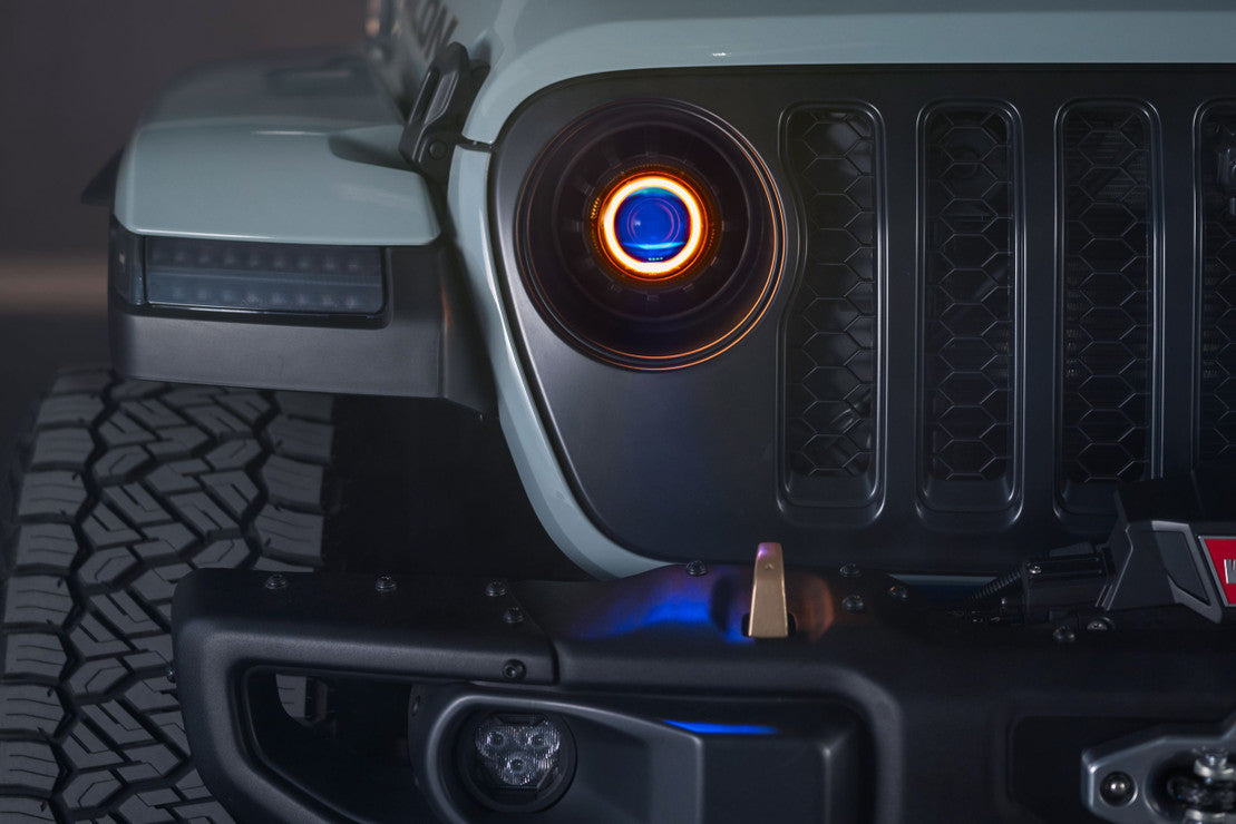 Faros antiniebla LED Morimoto 4Banger para Jeep JL/JT