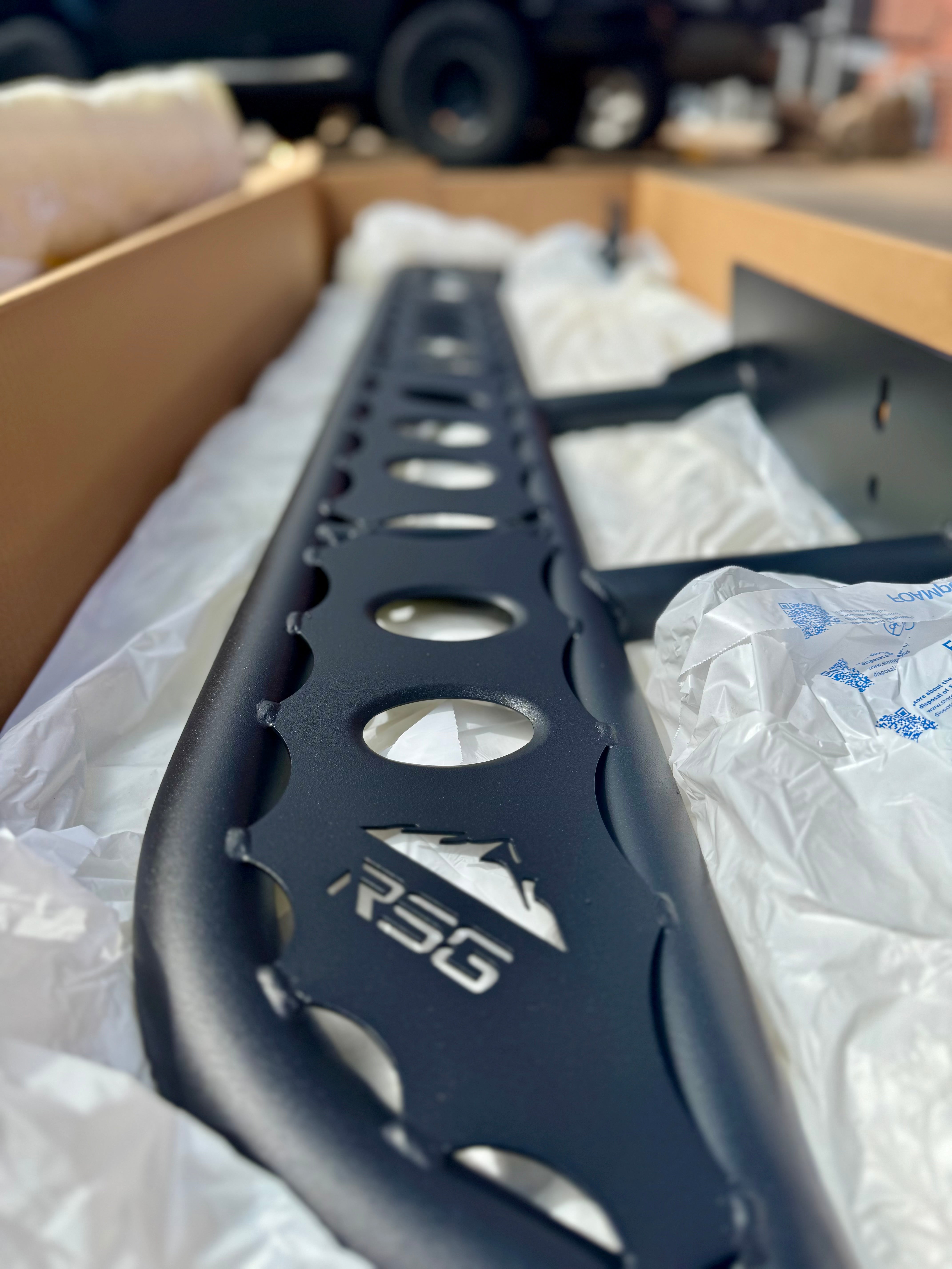 2010-2024 Toyota 4Runner Flat Sliders With Top Plate **No Kick Out**