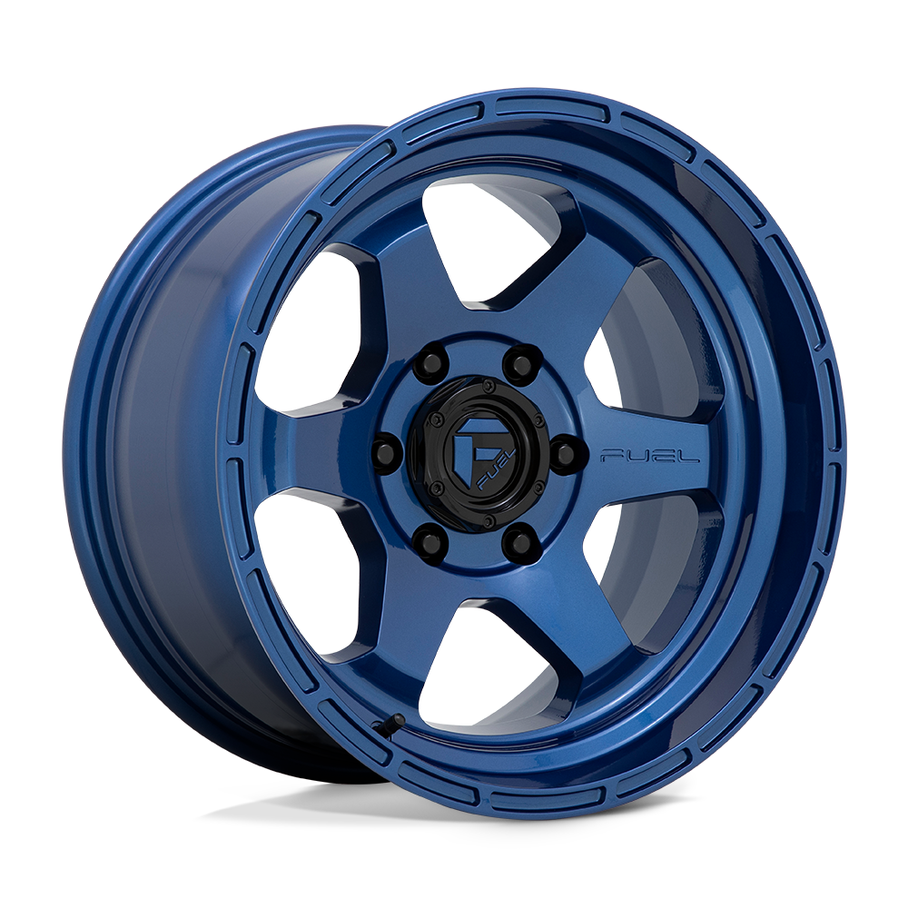 Fuel Shok D665 Dark Blue wheel, universal fit