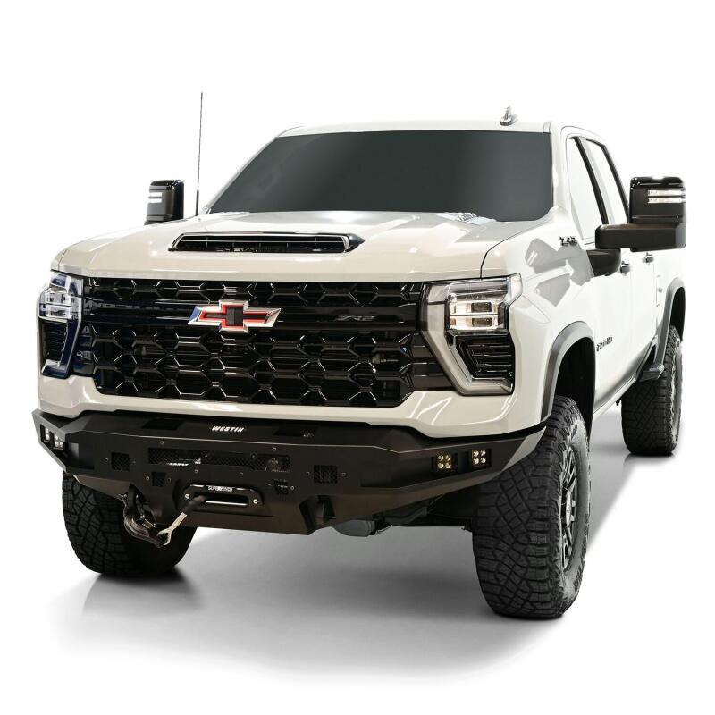 Westin Pro-Series Front Bumper, Full Width, fits Chevy Silverado HD 2500/3500
