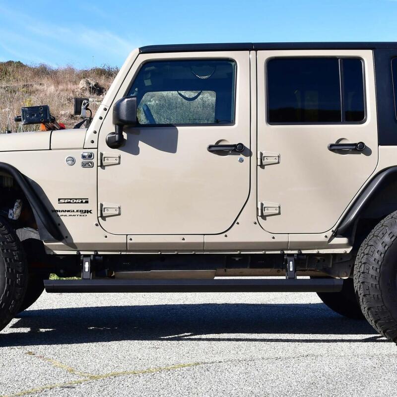 Westin Pro-e Electric Running Boards, Unlimited (4-Door), fits Jeep Wrangler