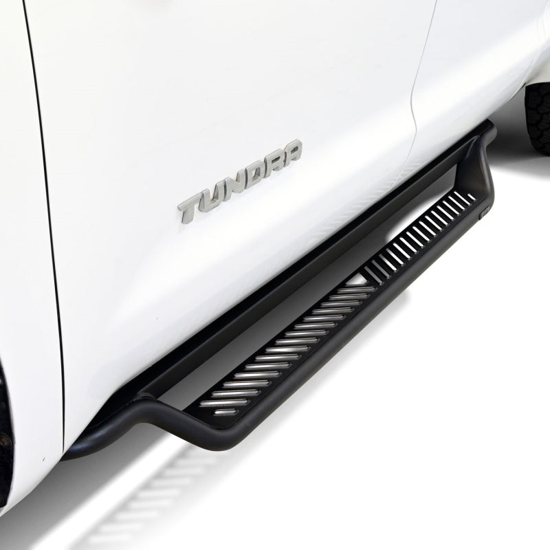 Westin Outlaw Drop Running Boards, Double Cab, Textured Black, fits Toyota Tundra