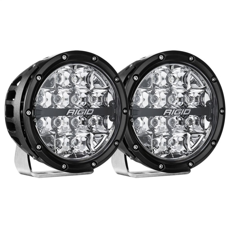 RIGID 360-Series 6 in. LED Pod Pair, Spot, RGBW Backlight