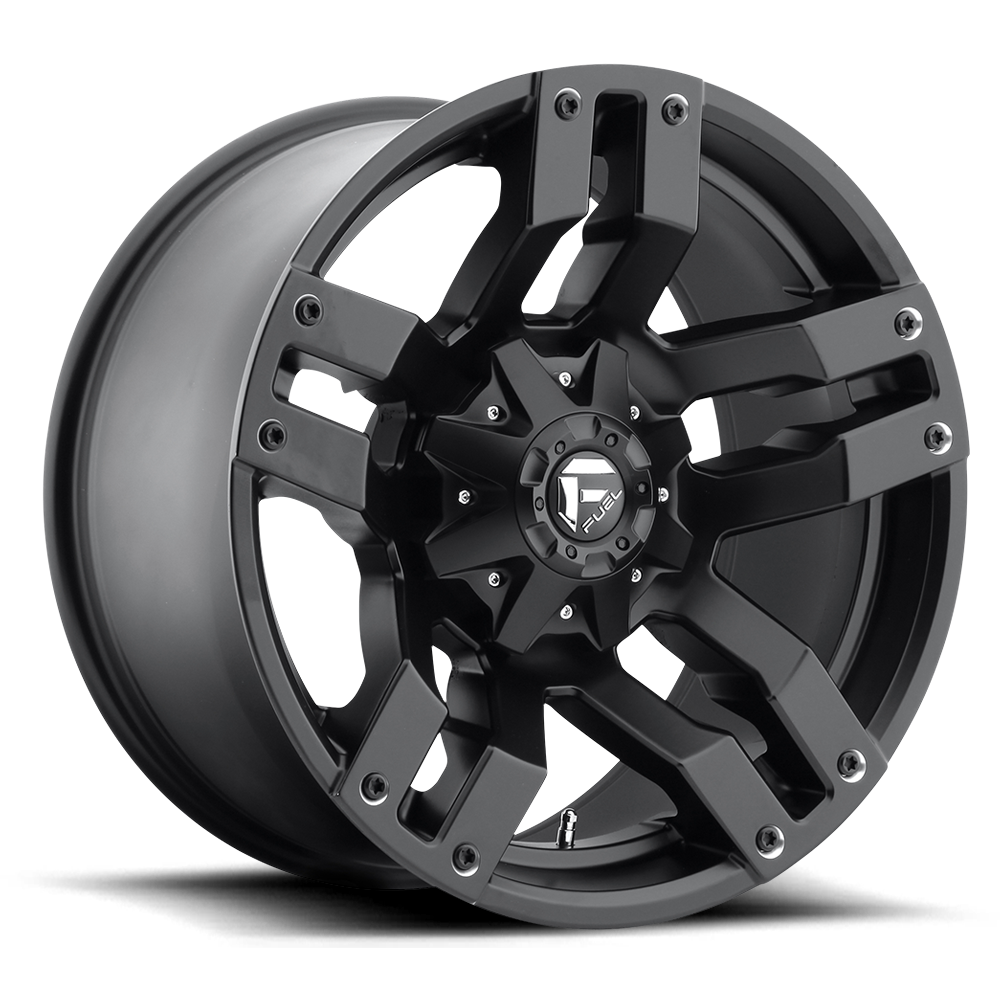 Fuel Pump D515 Matte Black wheel, multiple bolt patterns