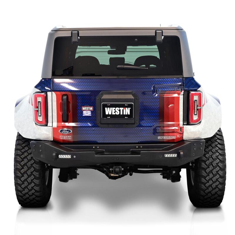 Westin Spare Tire Delete Plate, fits Ford Bronco