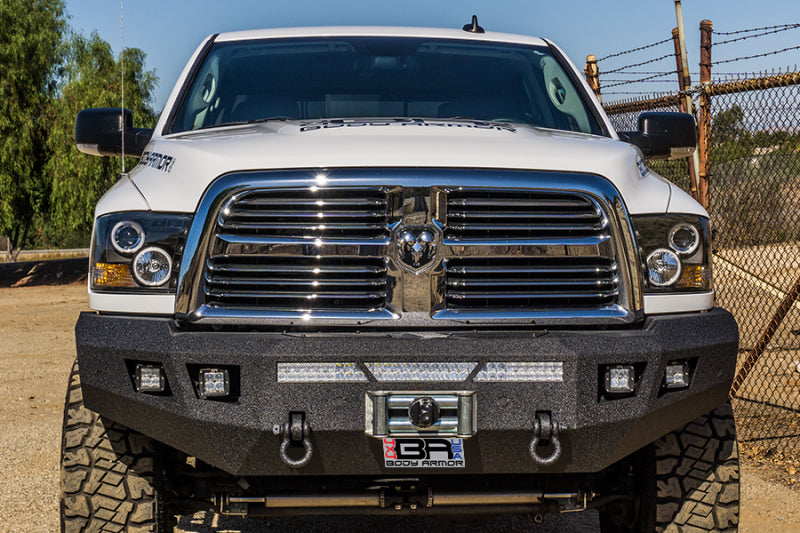 Body Armor 4x4 Eco Series Front Winch Bumper, fits Ram 2500/3500