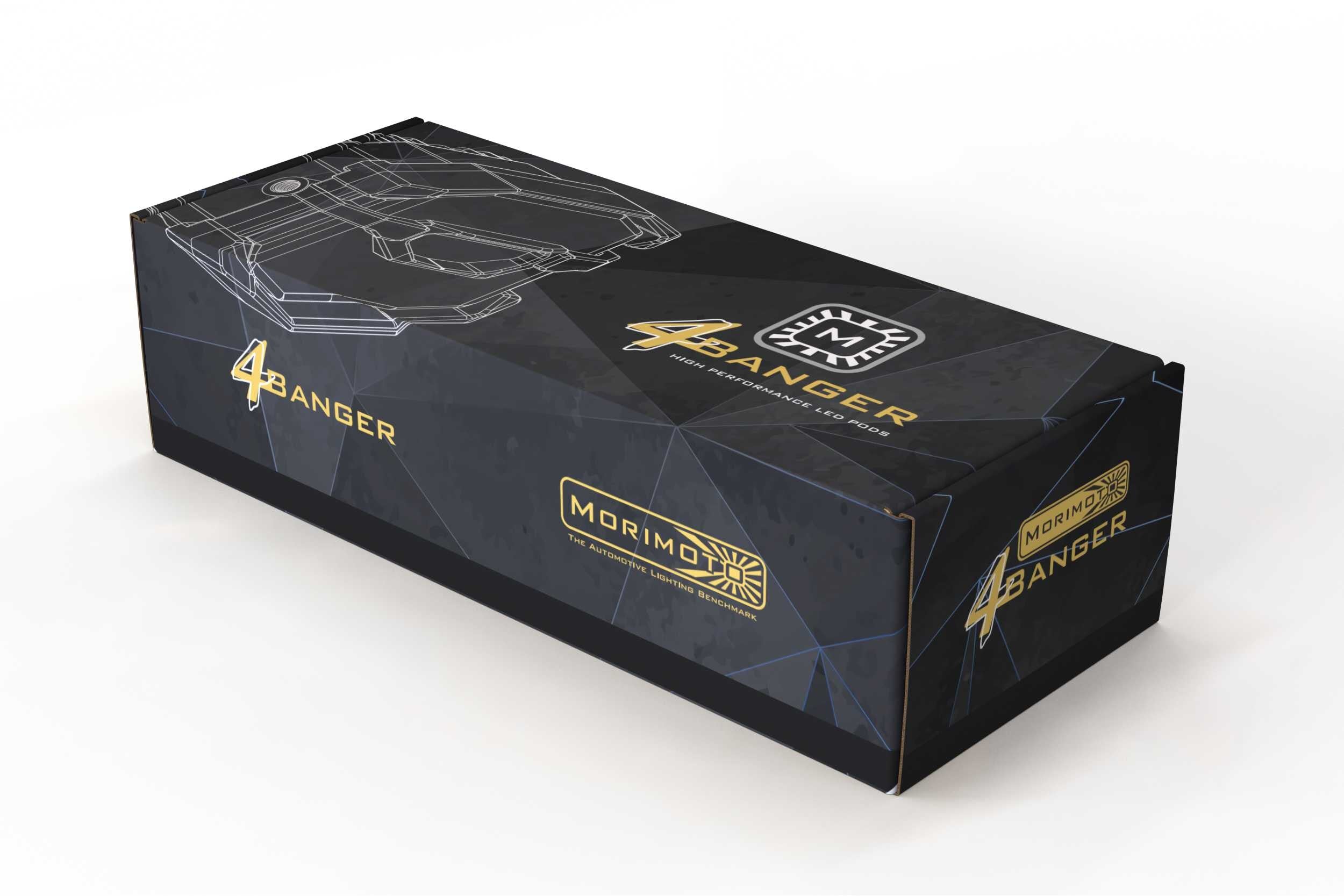 Morimoto Toyota Tacoma (16-23) 4Banger LED Ditch Light System