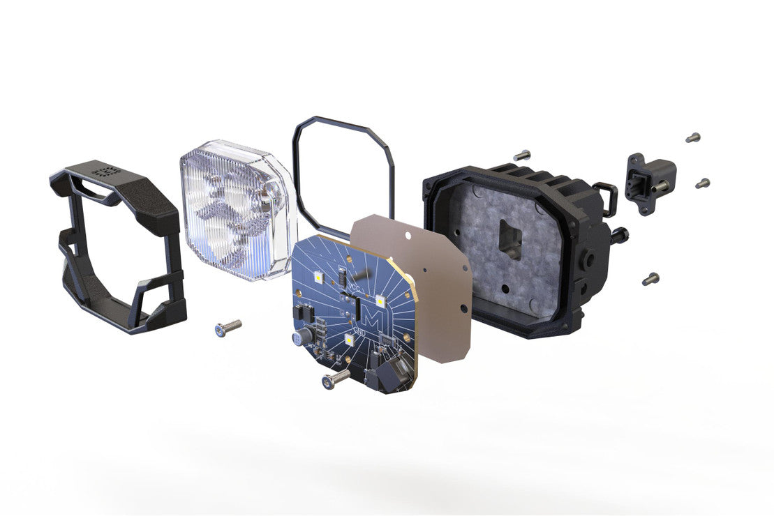 Morimoto 4Banger LED 灯泡:NCS 宽光束