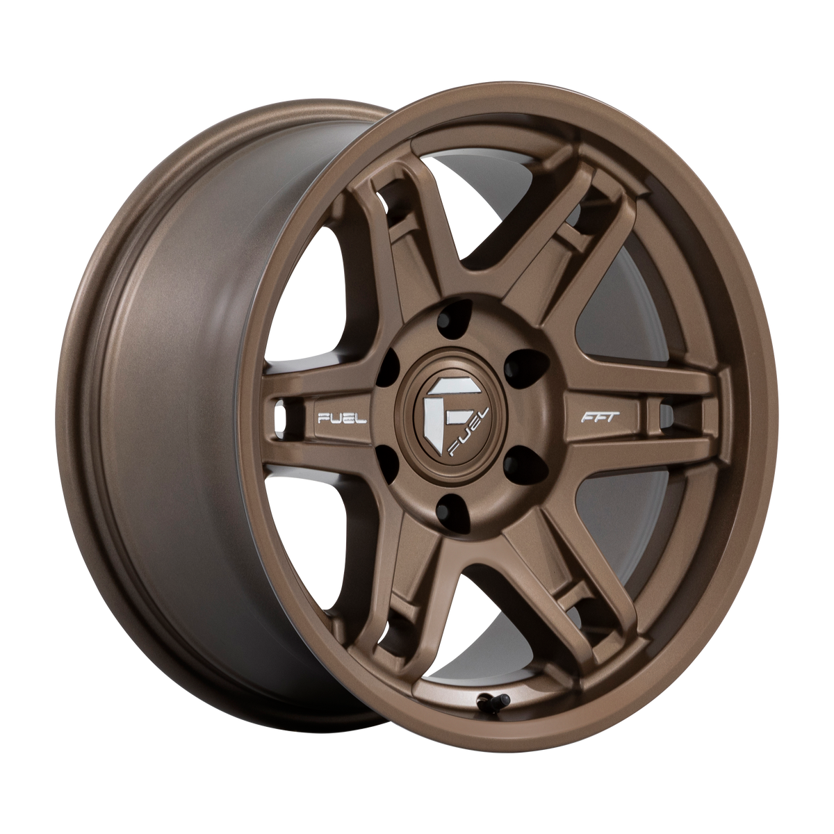 Fuel Slayer D836 Matte Bronze wheel, multiple bolt patterns