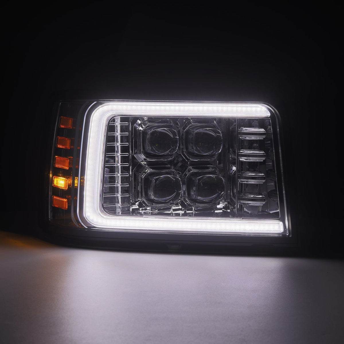 AlphaRex NOVA-Series LED Projector Headlights for Ford F-150 / Ford Super Duty - Chrome