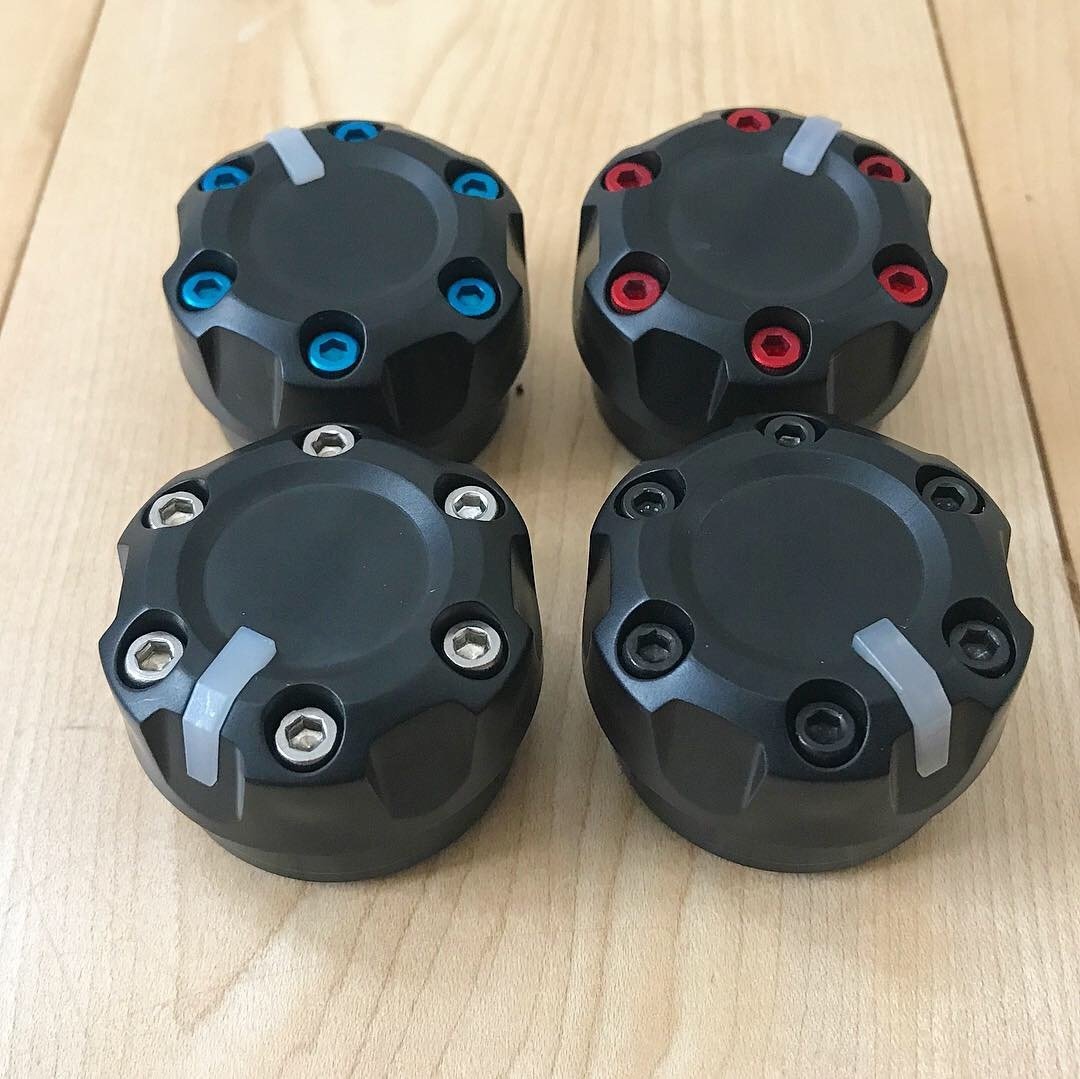 Climate Knobs (2005-2015 Tacoma) - 4 PACK - BLACK