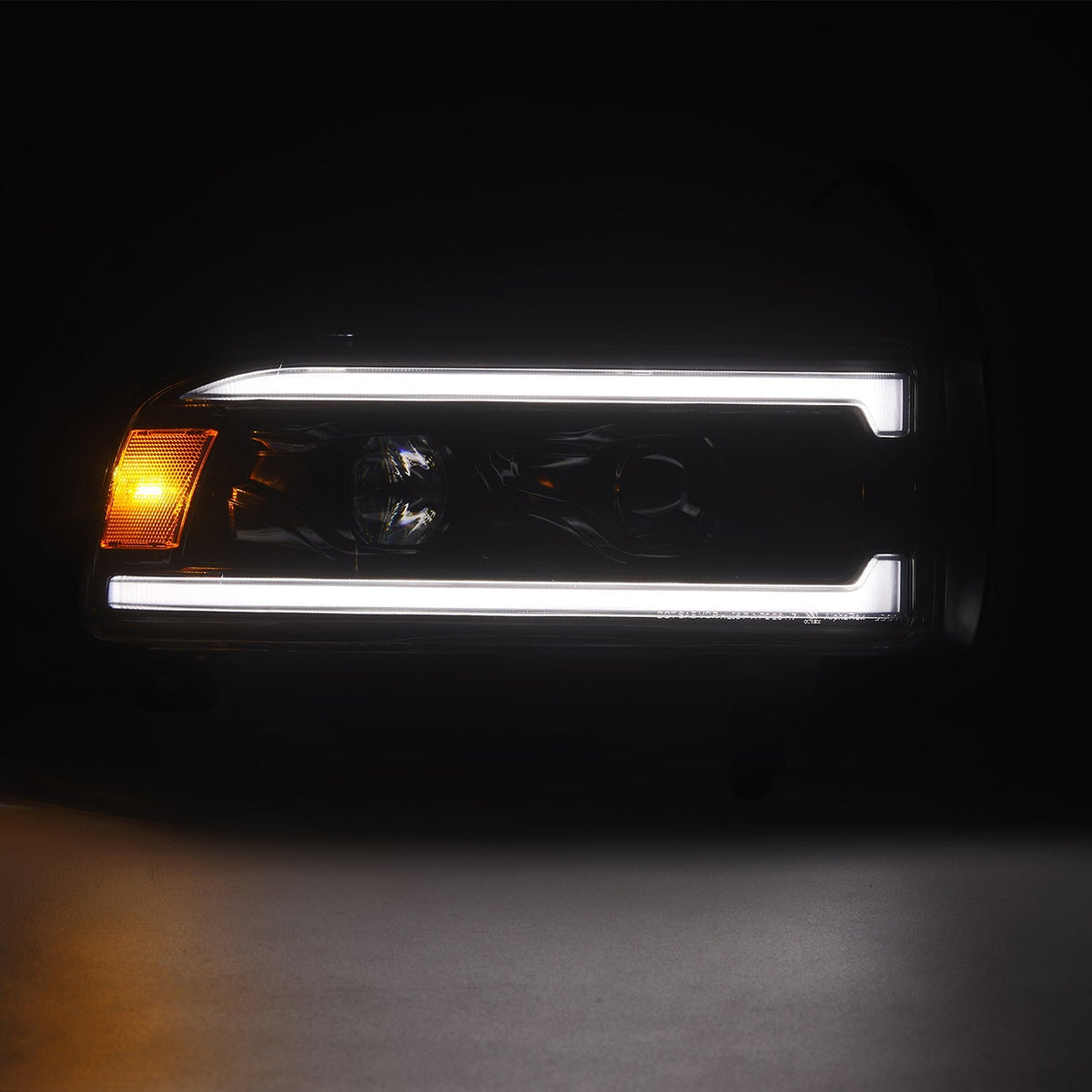 AlphaRex LUXX-Series LED Headlights for Ram 1500 / Ram 2500/3500 - Alpha-Black