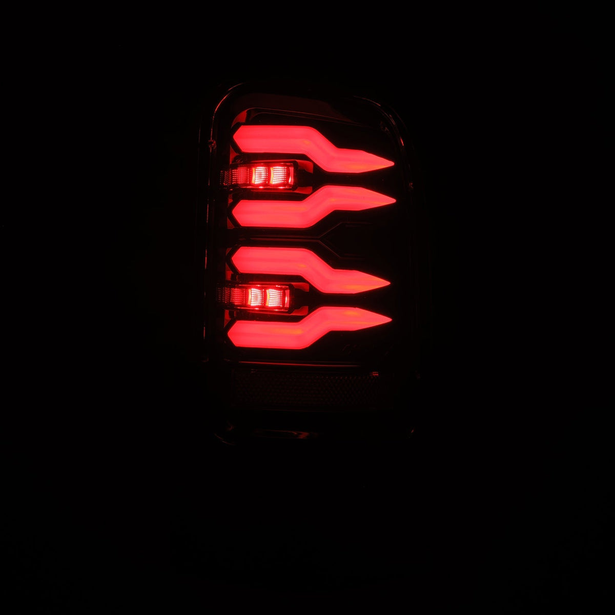 AlphaRex LUXX-Series LED Tail Lights for Ram 1500 / Ram 2500/3500 - Alpha-Black
