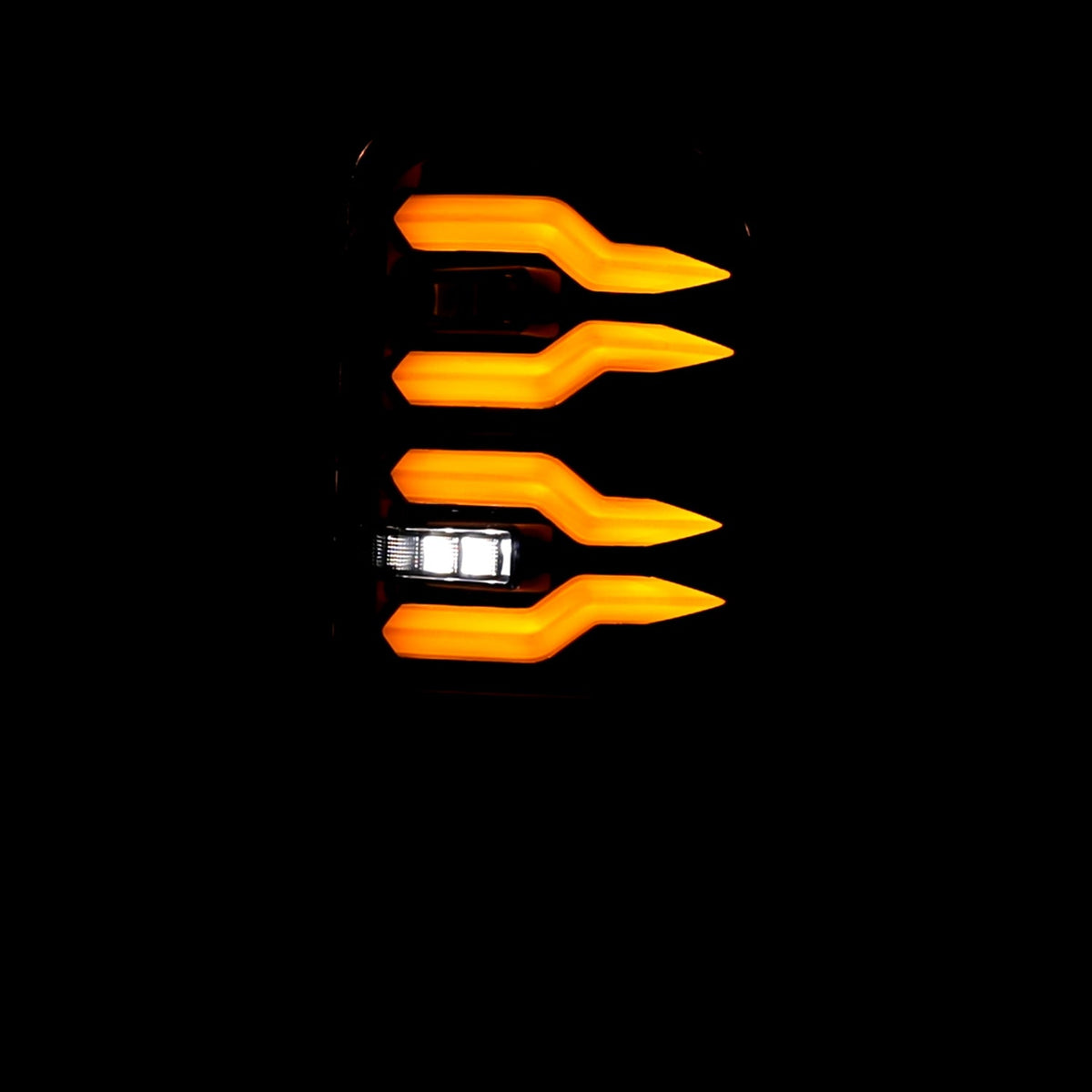 AlphaRex LUXX-Series LED Tail Lights for Ram 1500 / Ram 2500/3500 - Alpha-Black