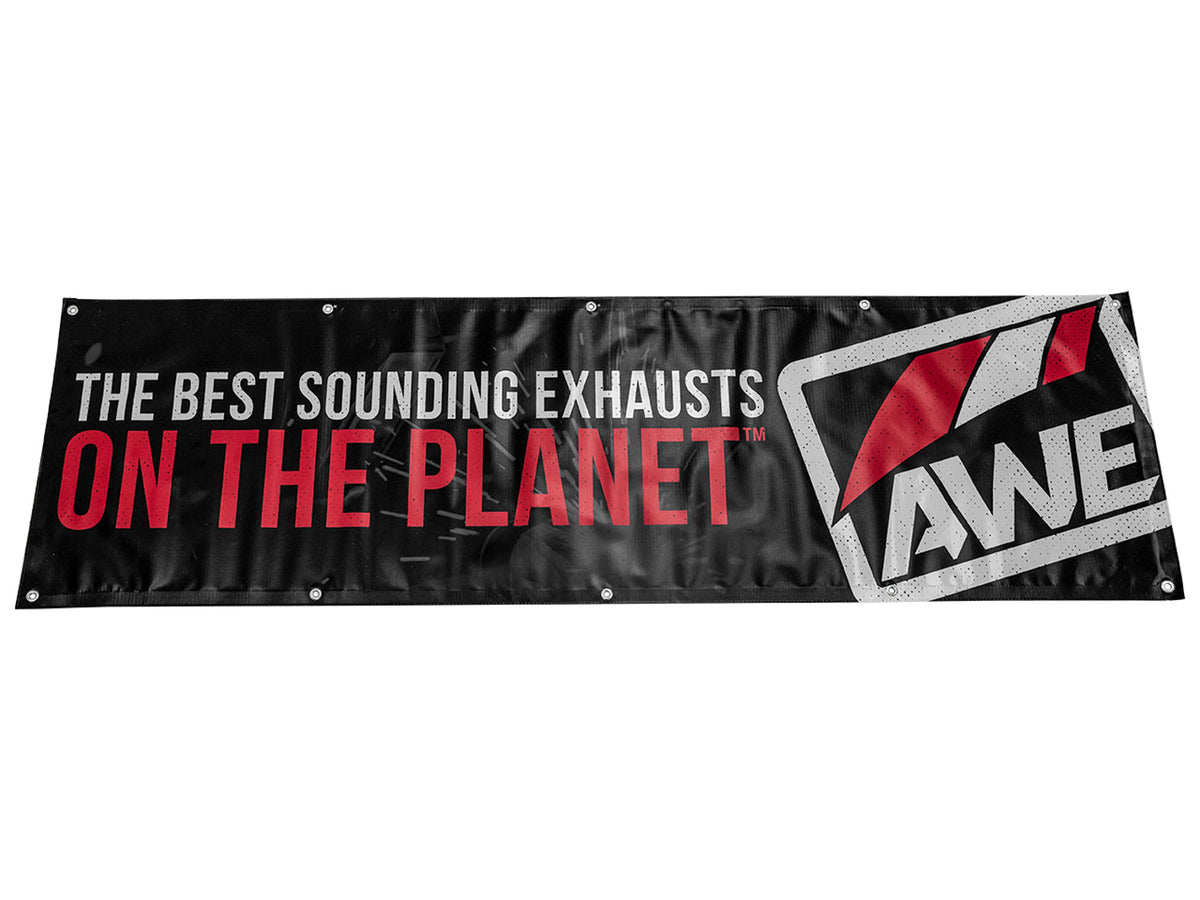 AWE bay banner for universal fit