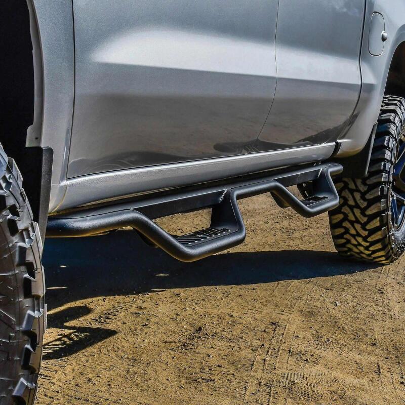 Westin Outlaw Drop Nerf Step Bars, Crew Cab, fits Chevy Silverado 1500