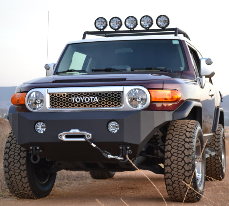 Body Armor 4x4 Pro Series Front Winch Bumper, fits Toyota FJ Cruiser