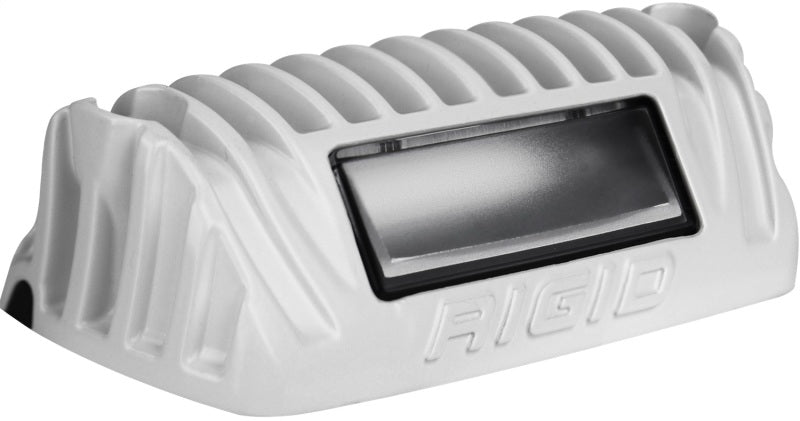 RIGID 1x2 65 Degree DC LED Scene Light, White Housing, Single