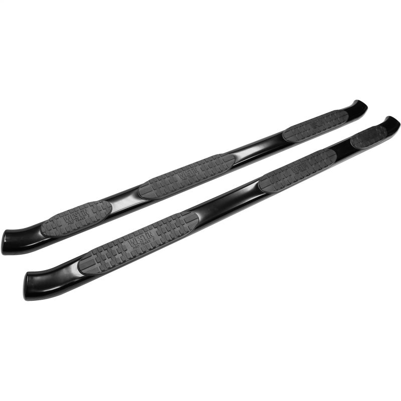 Westin PRO TRAXX 5 Wheel-to-Wheel Oval Nerf Step Bars, Double Cab, 6.5 ft. Bed, fits Toyota Tundra