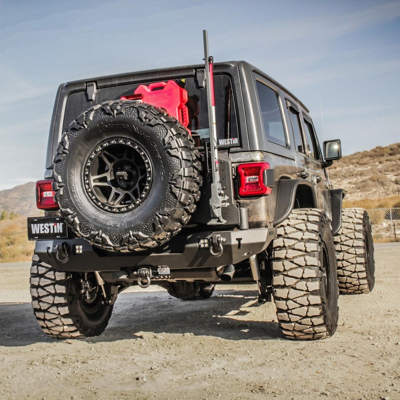 Westin Tire Carrier, fits Jeep Wrangler
