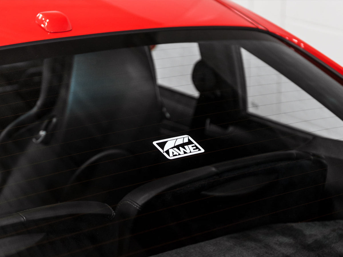 AWE small window decal for universal fit