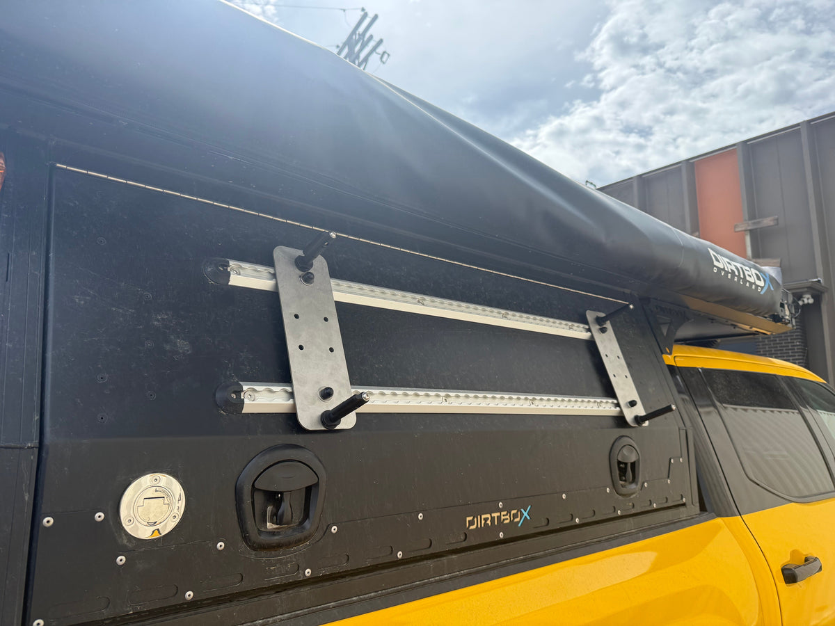 Dirtbox Overland MAXTRAX recovery board L-track mount, universal fit