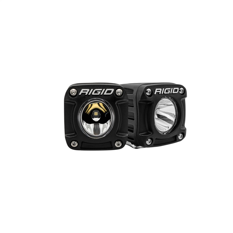 RIGID Revolve Pod Lights with White Trim Ring, Pair