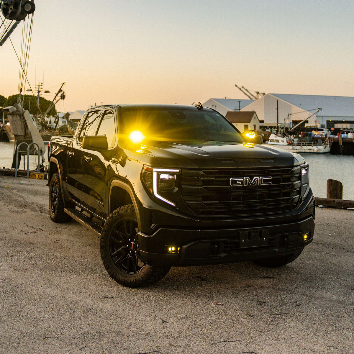 Baja Designs LP4 Pro A-Pillar LED Light Kit - 2019-2026 GMC Sierra 1500