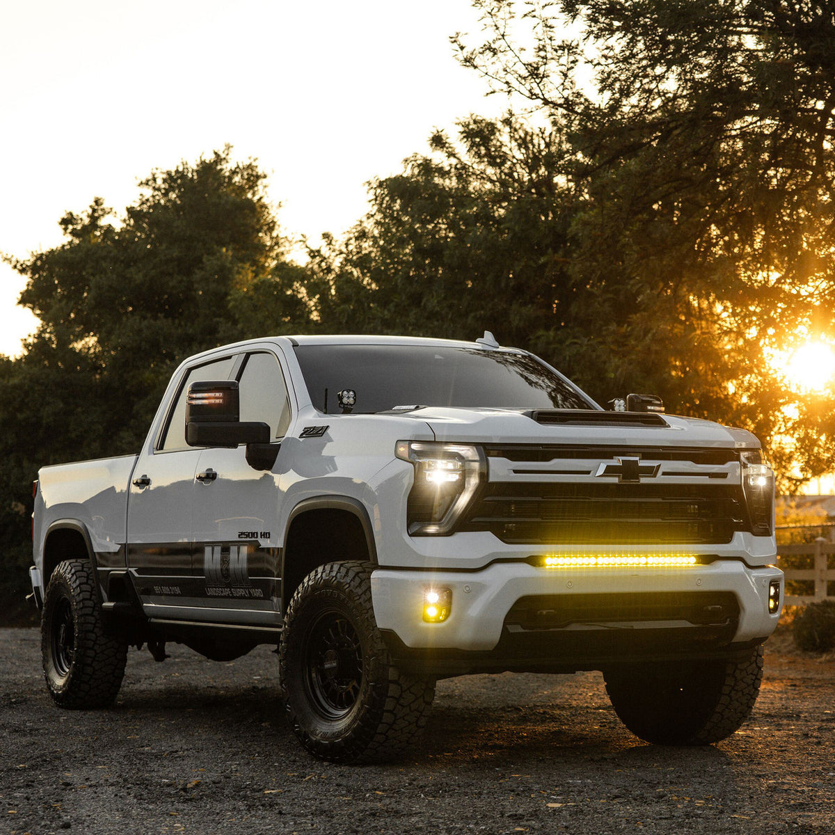 Baja Designs S1 Dual Fog Pocket LED Light Kit - 2024-2026 Chevrolet Silverado 2500/3500