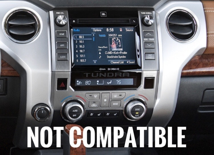 Climate Knobs (2014-2021 Tundra) - 3 PACK - WHITE