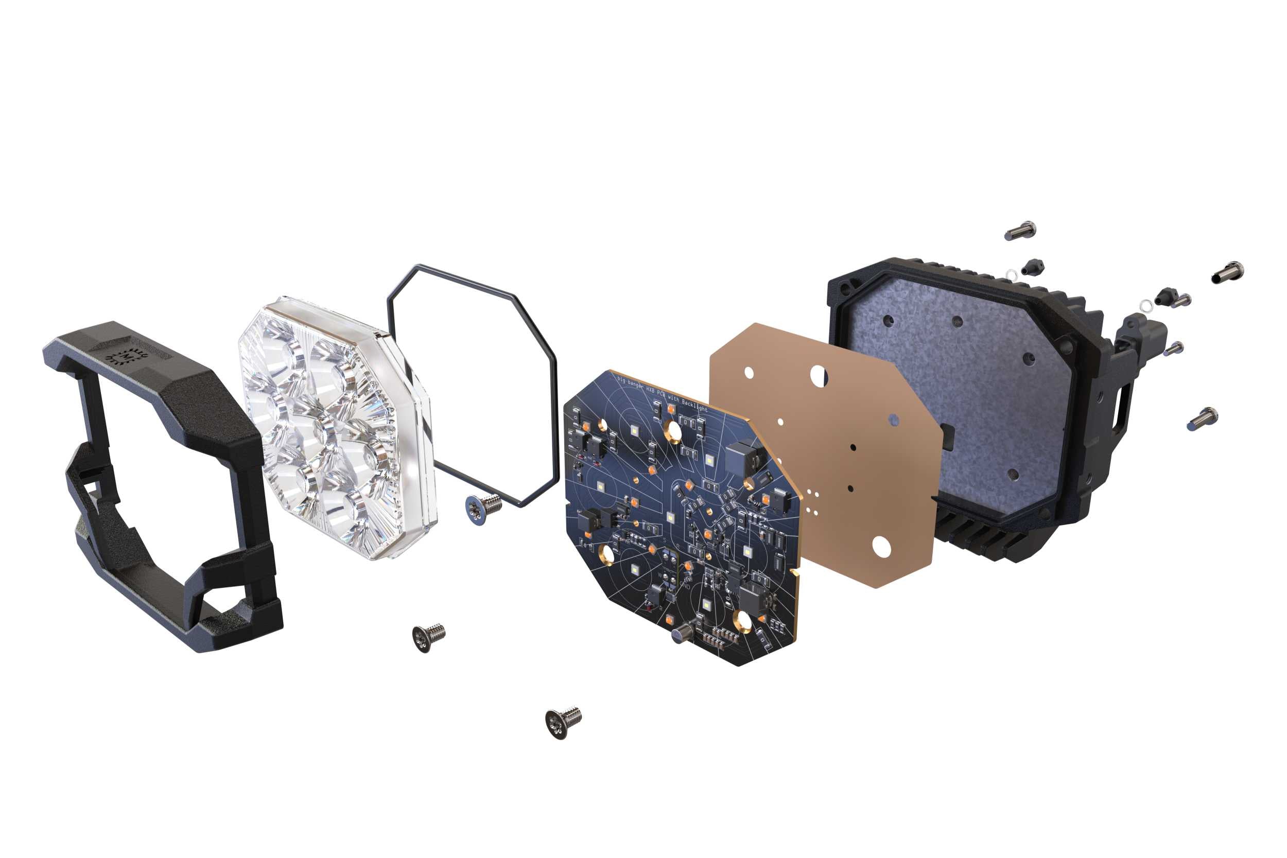 Luces LED Bigbanger de Morimoto: haz combinado NCS