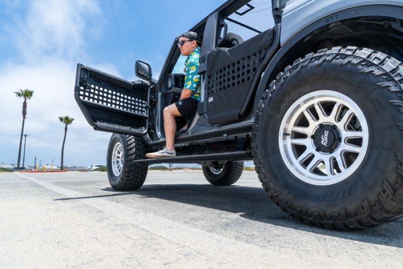 Body Armor 4x4 E-Power Board Steps, 4-Door, fits Ford Bronco