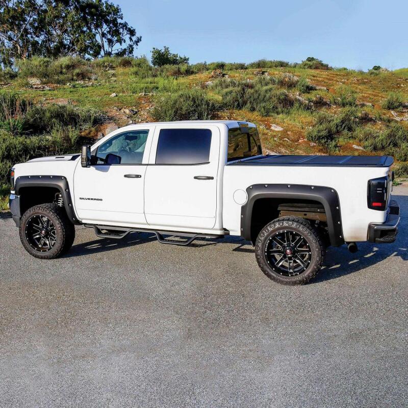 Westin Outlaw Drop Nerf Step Bars, Crew Cab (Excludes Diesel), fits Chevy Silverado 1500