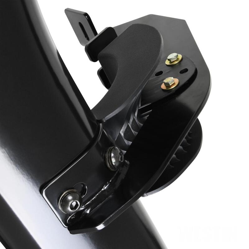 Westin PRO TRAXX 5 Oval Wheel-to-Wheel Nerf Step Bars, Crew Cab, 6.5 ft. Bed, Black, fits Chevy Silverado HD 2500/3500