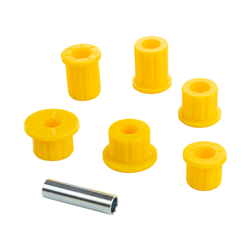 Old Man Emu Leaf Spring Bushing Kit, Front and Rear (for Greasable Shackles), fits Jeep Wrangler