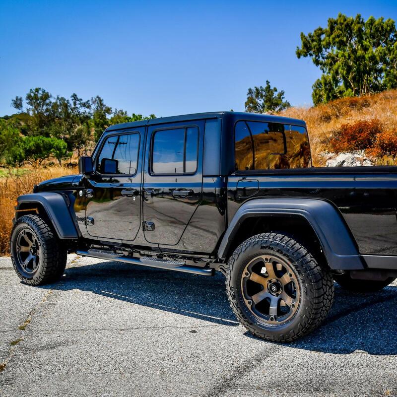 Westin PRO TRAXX 4 Oval Nerf Step Bars, fits Jeep Gladiator