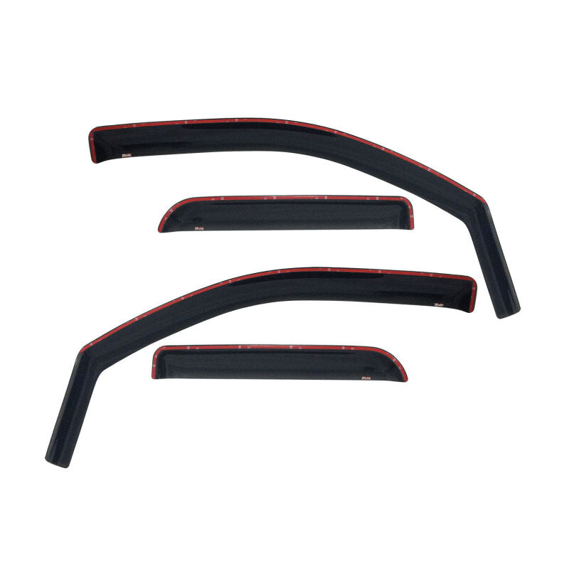 Westin Wade In-Channel Wind Deflectors, 4-Piece, Double Cab, fits Chevy Silverado 1500
