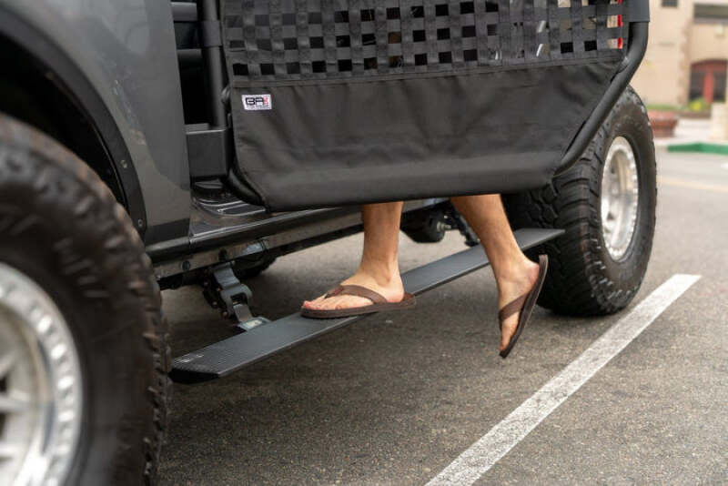Body Armor 4x4 E-Power Board Steps, 4-Door, fits Ford Bronco